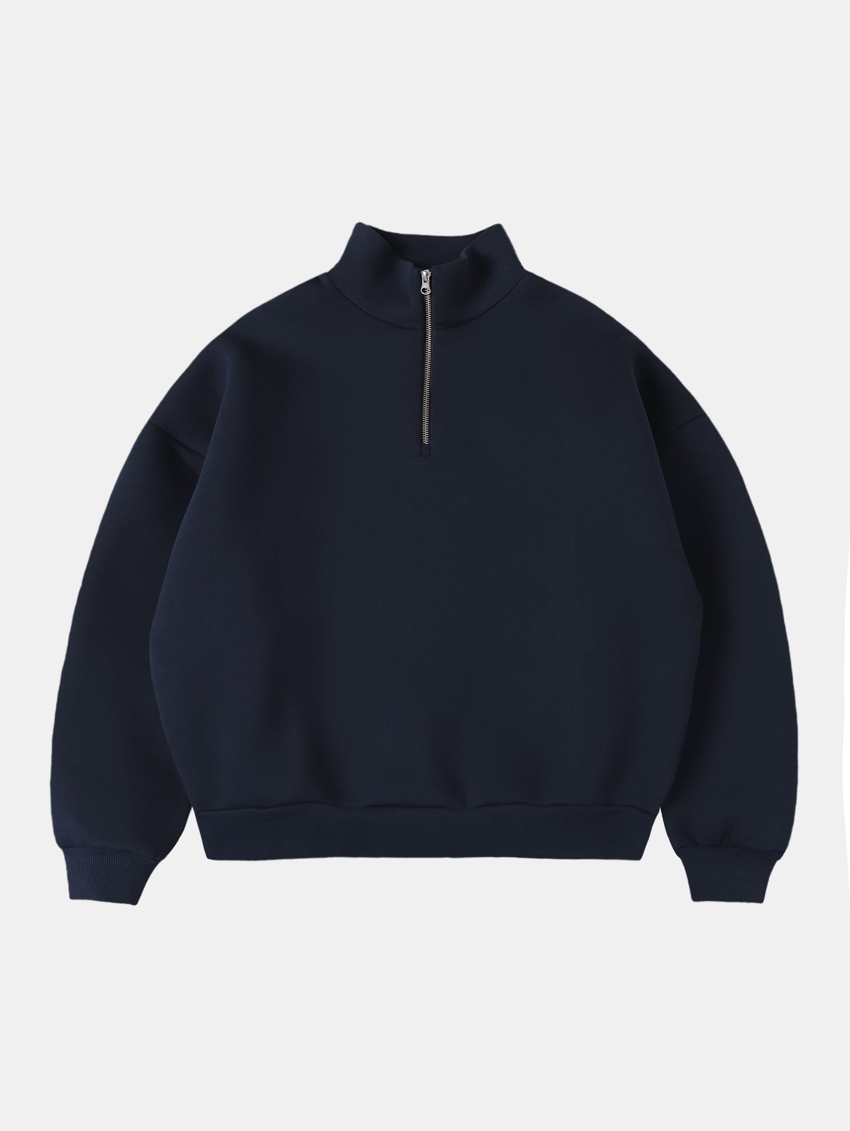 'NAVY' QUARTER-ZIP