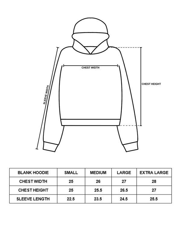 'HEATHER GREY' CROPPED HOODIE