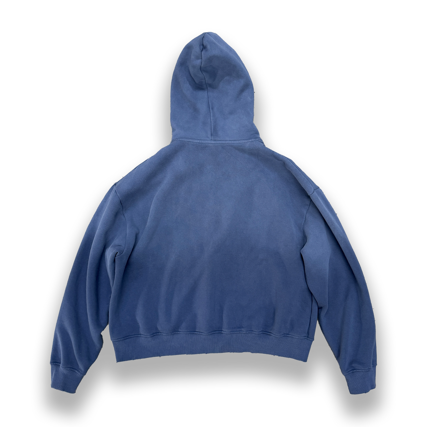 'NAVY' SUN-DRIED ZIP-UP HOODIE
