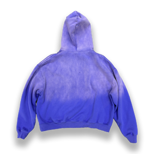 'PURPLE' SUN-DRIED ZIP-UP HOODIE