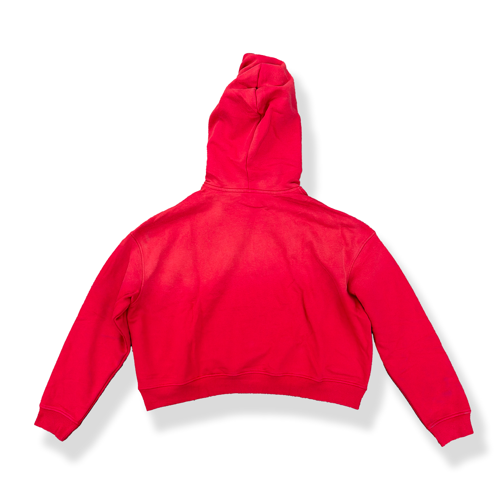'RED' SUN-DRIED CROPPED HOODIE