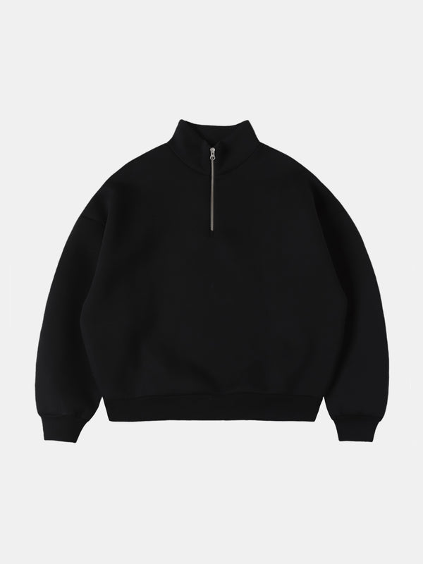 'BLACK' QUARTER-ZIP